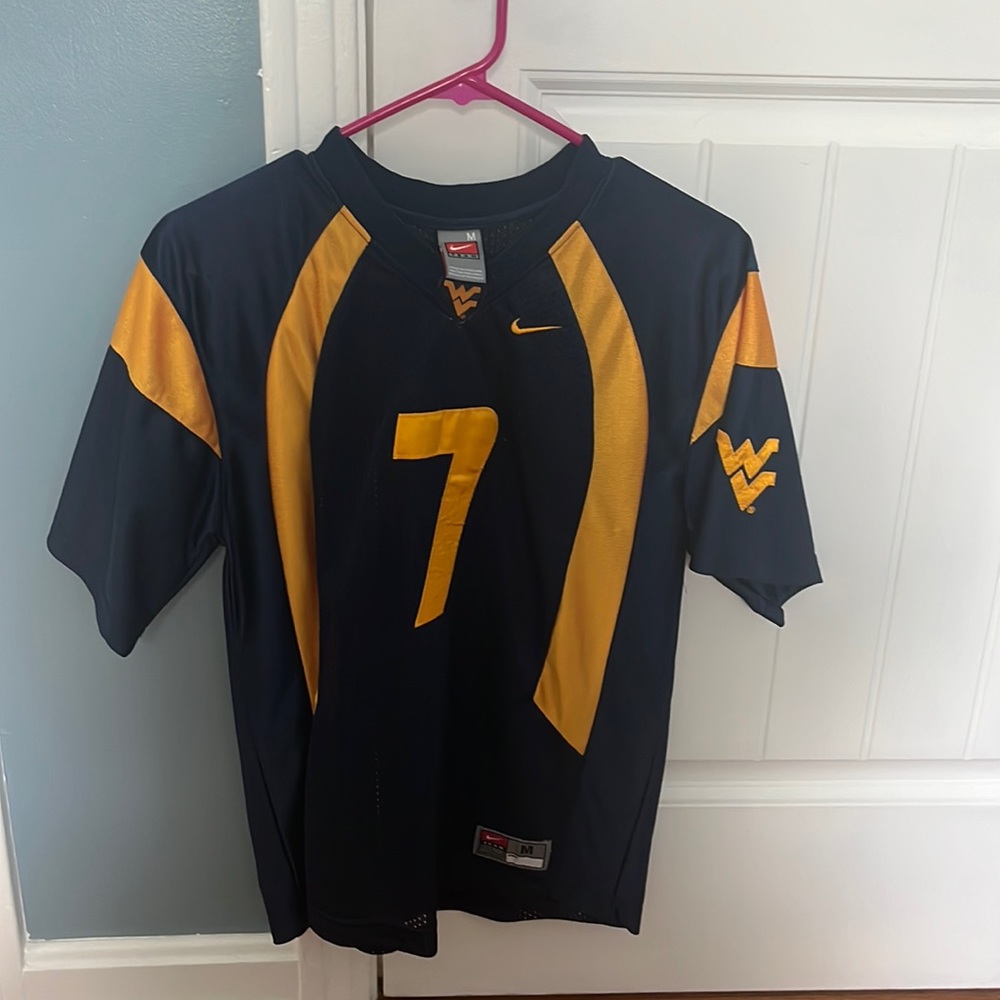 West Virginia university jersey.